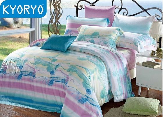 Four Season Bunga selimut Cotton Bedding Sets Eco - 4pcs ramah tidur set
