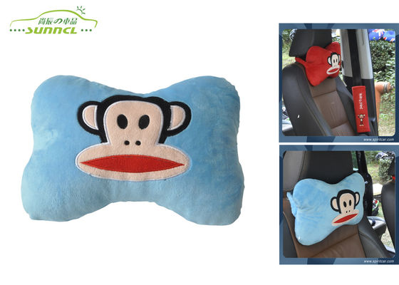 L'os mol bleu de Paul Frank a formé l'oreiller 28 x 20 x 8cm de tête de cou de voiture