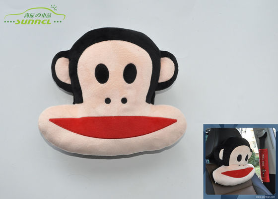 柔らかい PP の綿が付いている柔らかいフロス車の慰めの付属品のカー・シートの頭部サポート