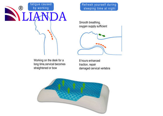Klasyczny Cooling Gel Poduszka Memory Foam Spandex okładka, Poduszka żelowa Chłodzony