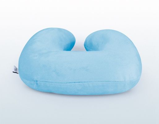 หรูหราไม่ซ้ำกันการเดินทางหมอนรองคอมีสแนป Sof Cotton-Comfort ครอบคลุมสีใด ๆ