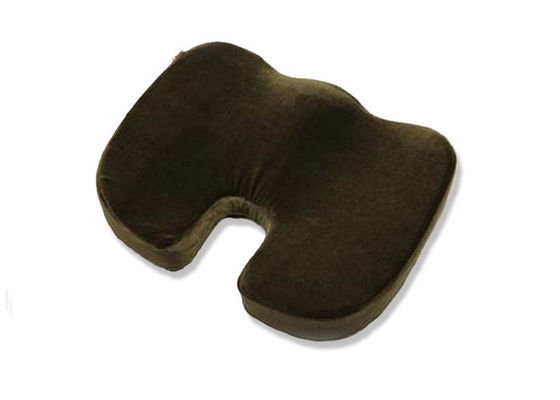 Coussin orthopédique vert-foncé de mousse de mémoire pour diner des chaises