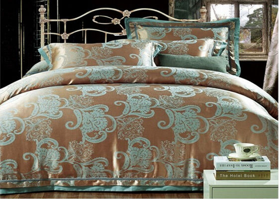 Flora Quilt Tencel Bộ đồ giường / Quốc gia Bộ đồ giường lập với Jacquard