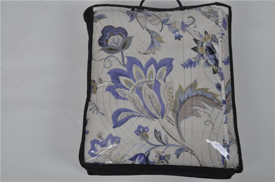 抗菌性の羊毛のベッドは前部ポリエステル繭紬の背部珊瑚の羊毛を置きます