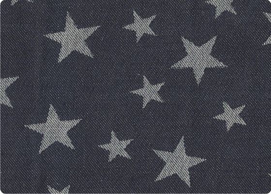 Klassiker spielen Denim-Jeans-Gewebe-Jacquardwebstuhl-Polsterungs-Gewebe 230gsm die Hauptrolle