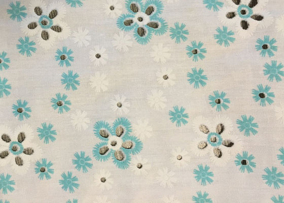 Floral Custom cetak Kain 100% Cotton Kain Untuk Bag / Bedding