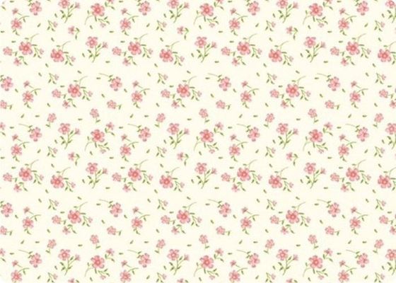 Floral Custom Printed Fabrics Vintage Upholstery Fabric Cloth