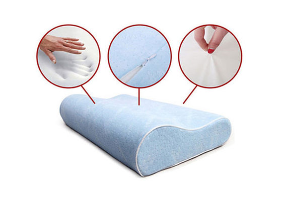 Descanso sem redução da espuma da memória da onda da malha de 100% com terapia/massagem
