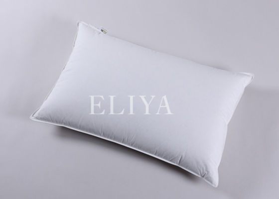 Panjang Shape 4 Bintang dicuci Microfiber Hotel Comfort Bantal Warna Putih atau Disesuaikan