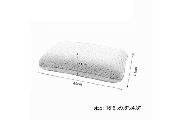 Pink Comfort Rectangle Small Memory Foam Pillow Travel 40*25*11cm