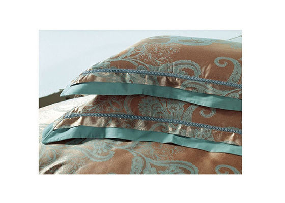 Flora Quilt Tencel Bộ đồ giường / Quốc gia Bộ đồ giường lập với Jacquard