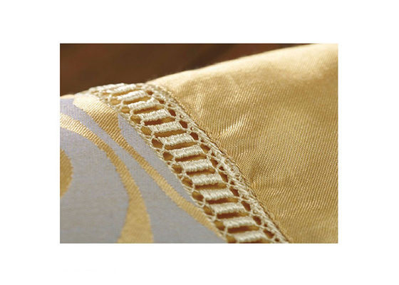 Vàng Full Size Bedding Thiết Tencel giường với 2 Vỏ gối, 1 Duvet cover