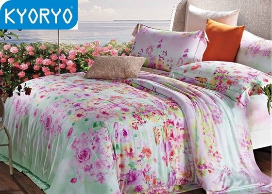 4pcs Bedding Sets Set Cotton Bedding dengan Pola Graceful untuk B Roma di Rumah