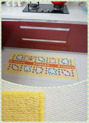 Recycled cotton customised Kitchen Floor Mats for Home decoration
