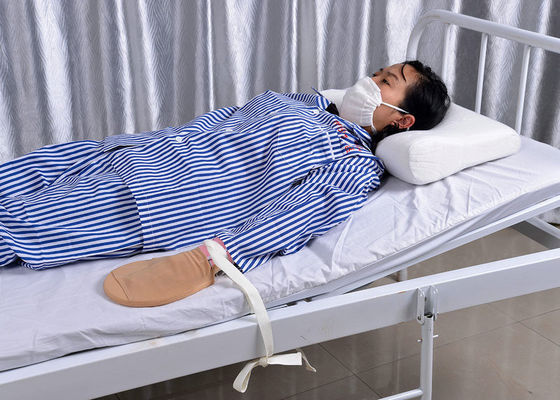 มีความเสี่ยงสูงมือผู้ป่วยดูแลสุขภาพนวมทางการแพทย์ที่มีความยับยั้งชั่งใจเข็มขัด