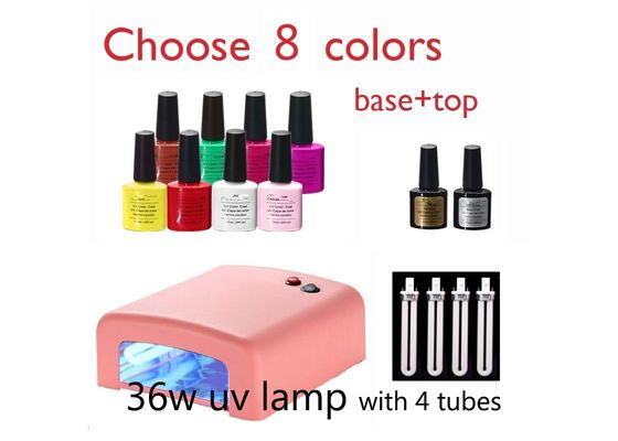 多色の紫外線釘のゲルのキットのセリウム SGS MSDS の 1 人のステップ ゲルのマニキュアのキット