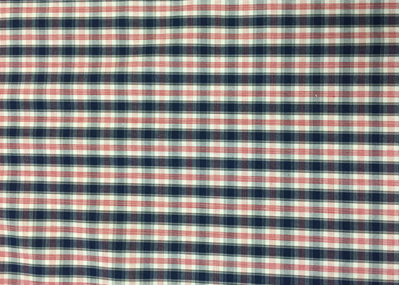 Plaid Awning / Bedding / Curtain Custom Printed Fabrics 110-130gsm