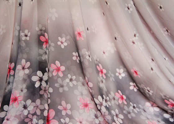 Funky Curtain / Umbrella Custom Printed Fabrics Floral Apparel Fabric